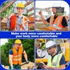 10 Pack Hard Hat Sun Shade Full Brim Neck Cover,