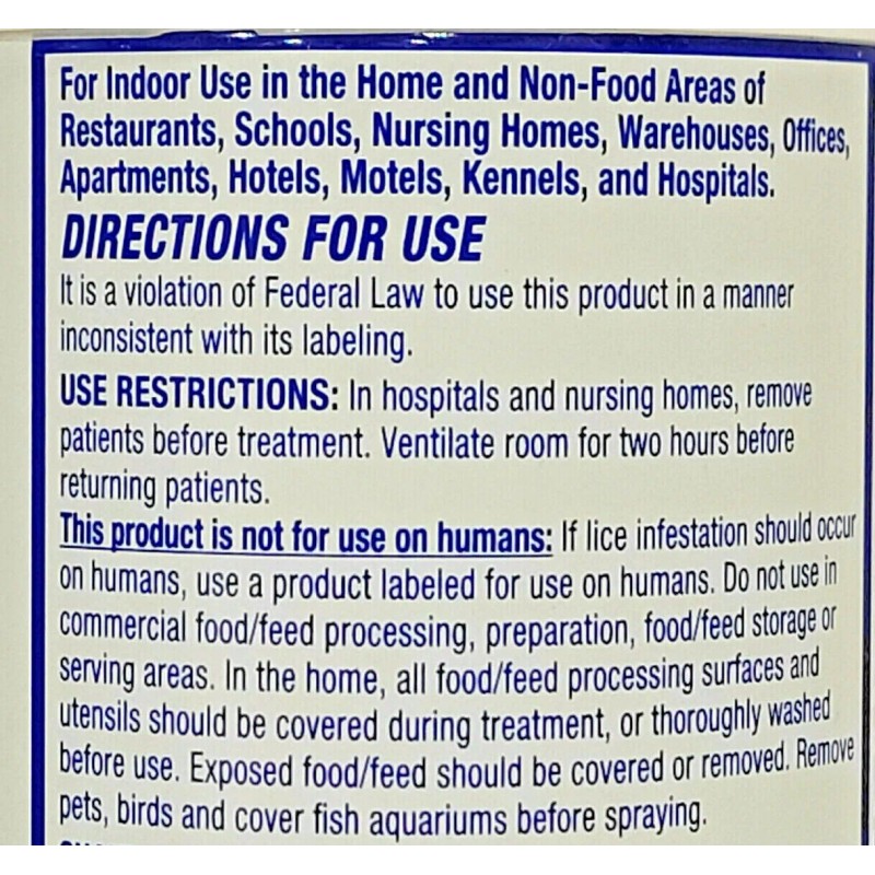 Pronto Plus NIX Pronto Plus Household Spray, for Lice Ticks