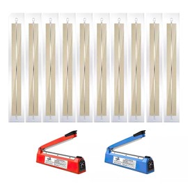 Juego de 10 Piezas de Repuesto para Sellador de 8 pulgadas, Kits de Reparacin de Sellador de Impulso para Selladores Trmicos de 20cm                  