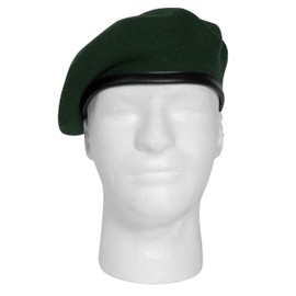 Rothco Wool Monty Beret (US, Alpha, Medium, Green)