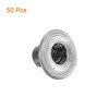 sourcing map M6 T-nuts, 50pcs Carbon Steel Tee Nut Round