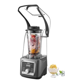 VEVOR Batidora para batidos, 1400 W, licuadora profesional con potente motor, batidora multifuncional de procesamiento de alimentos con cubierta de...