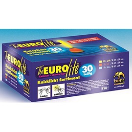 Behr Fishing Accessories Assorted Box Glow Stick 60082 (30pk)