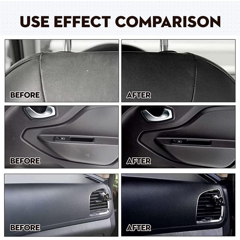 Crystal Coating for Car Plastic Parts,Plastic Restorer Refurbish Agent with