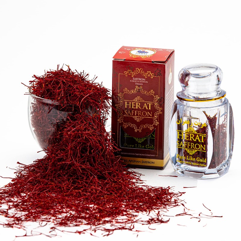 Superior Saffron Threads, Premium grade Saffron, Super Negin, All-Red, Spice