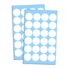 1200 Pack, 1" Round Dot Stickers Circle Labels - White