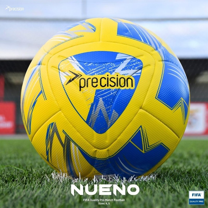 Precision Nueno FIFA Quality Pro Match Football, 8 Panel Hybrid