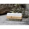 Chic Antique Nail Brush with Pumice Stone Éternel Bamboo Brush