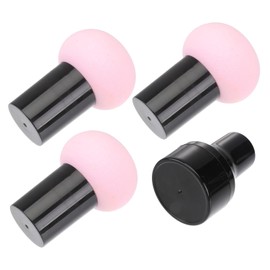 Beavorty 3 Esponjas Correctoras Para Maquillaje Esponja Para Base Cojín De Aire Esponja Facial Forma De Sello Aplicador Maquillaje Con Mango