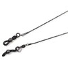 Pearl Z5470 Glasses Chain, Black, 27.6 inches (70 cm), Brass,