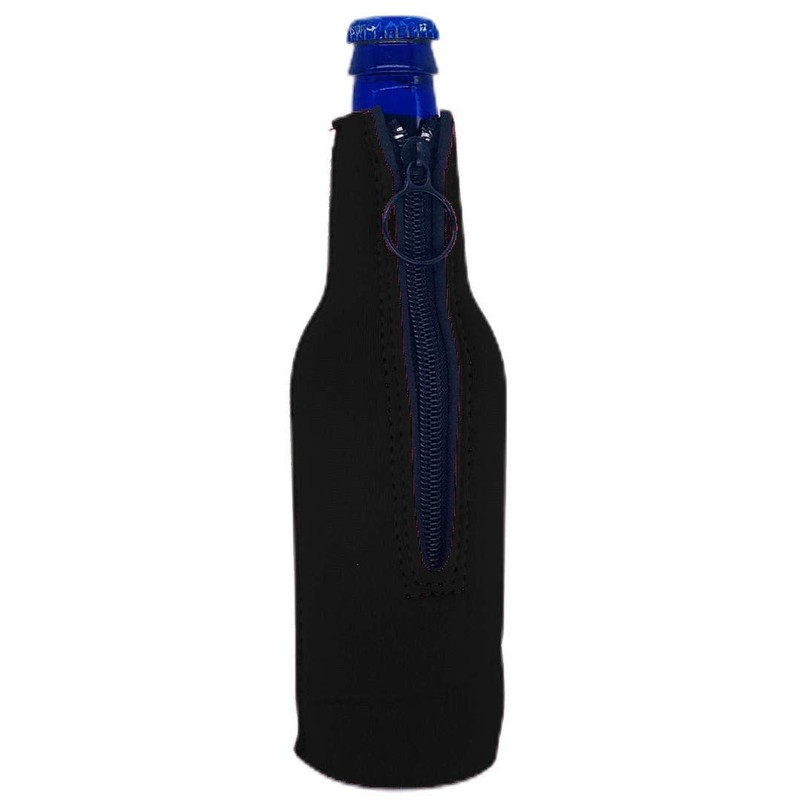 Lake Life Beer Bottle Coolie (Black)