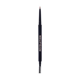 Revolution Precise Brow Pencil, Auburn, 0.05g | Dual-Sided, Ultra-Fine Pencil Tool, Includes Spoolie Brush, Vegan & Cruelty-Free