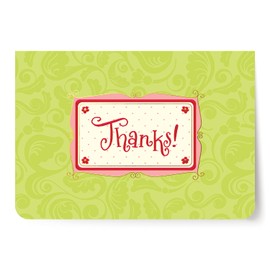 Designer Greetings Thank You Cards, Thanks for All Your Kindness Message for Any Occasion (8 Thank-You Notes and Envelopes)