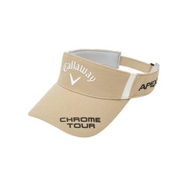 Callaway Men's Continuous Classic Sun Visor, Tour CS VISOR JM/Hat, Golf, 24SS_1040_Beige