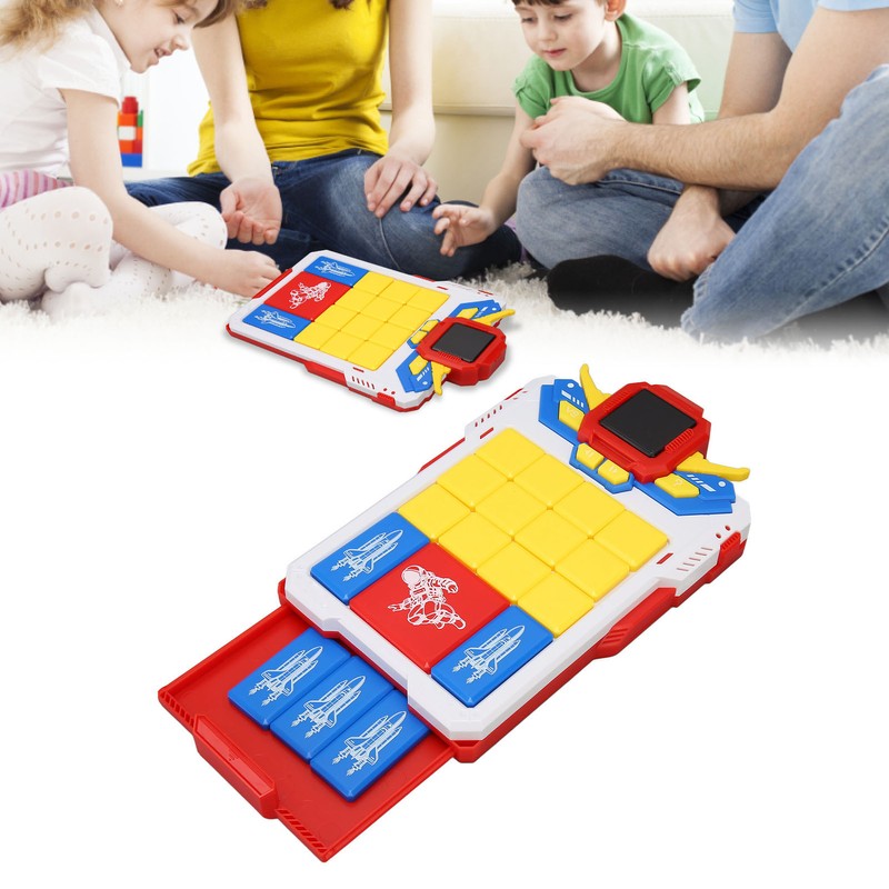 Slide Puzzle Games Magnetic Logical Thinking Entertaining Handheld Games Console