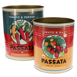 Rex London XL Passata storage tins (set of 2)