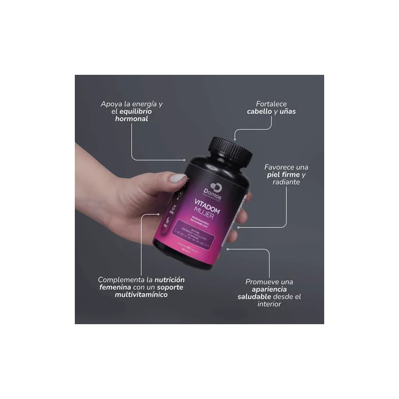 Domos Multivitaminico Mujer Vitadom 120 Cápsulas