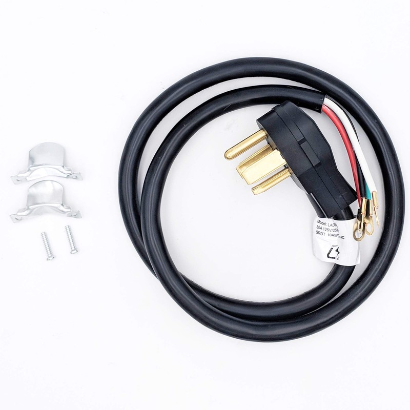 Supplying Demand 5 Foot Clothes Dryer Electrical Power Cord 4