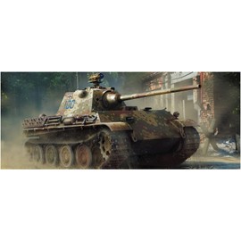 Vespid Model VPM720011 1/72 German Army No. 5 Panter F Type 75mm Kw.K. L/70 Gun Plastic Model