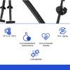 Rylaxzon Cable Tie Buckle, Heavy Duty Self-Locking Nylon Zip Ties,