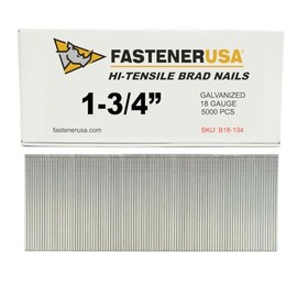 1-3/4" Brad Nails 18GA GALV 5,000ct | B18-134