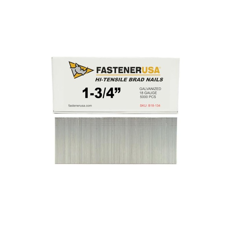 1-3/4" Brad Nails 18GA GALV 5,000ct | B18-134