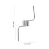 Ciieeo 4pcs Refrigerator Door Support Spring Fridge Divider Door Spring