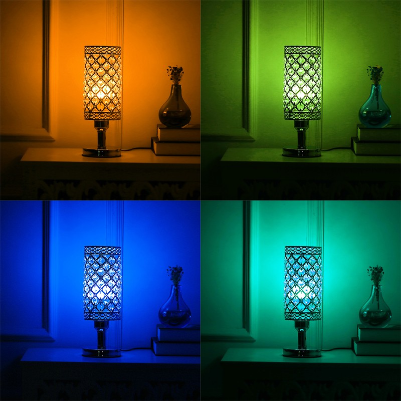 TD001 Modern Crystal Lamps Modern Glam Table Lamp for Bedroom
