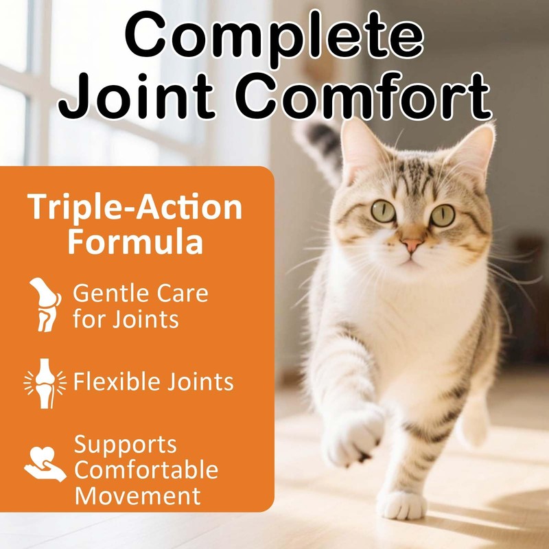 Cat Hip + Joint Health Crunchy & Creamy Chews, Joint