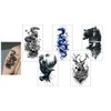 5 Sheets Temporary Snake Tattoo Bear Tattoo Eagle Tattoo Deer