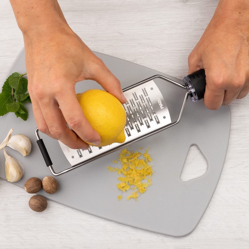 Piazza 160172 Grater Stainless Steel Non-Slip Handle Medium 31.5 cm