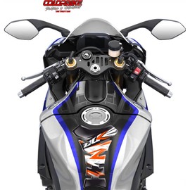Tank Pad Motorcycle Tank Pad 3D Carbon Compatible with KTM Duke 125 250 690 790 1029 v2 - 20 x 14 cm