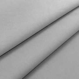 Ecole Flameproof Ox, Fabric, Sold by 59.1 inches (150 cm), Width 3.3 ft (1 m), Light Gray