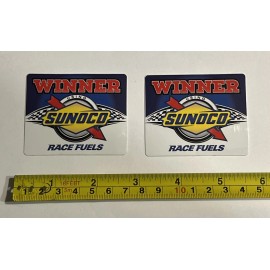 Unbranded 2 SUNOCO RACE FUELS DECALS STICKERS racing offroad drags baggers utv fdrift mx