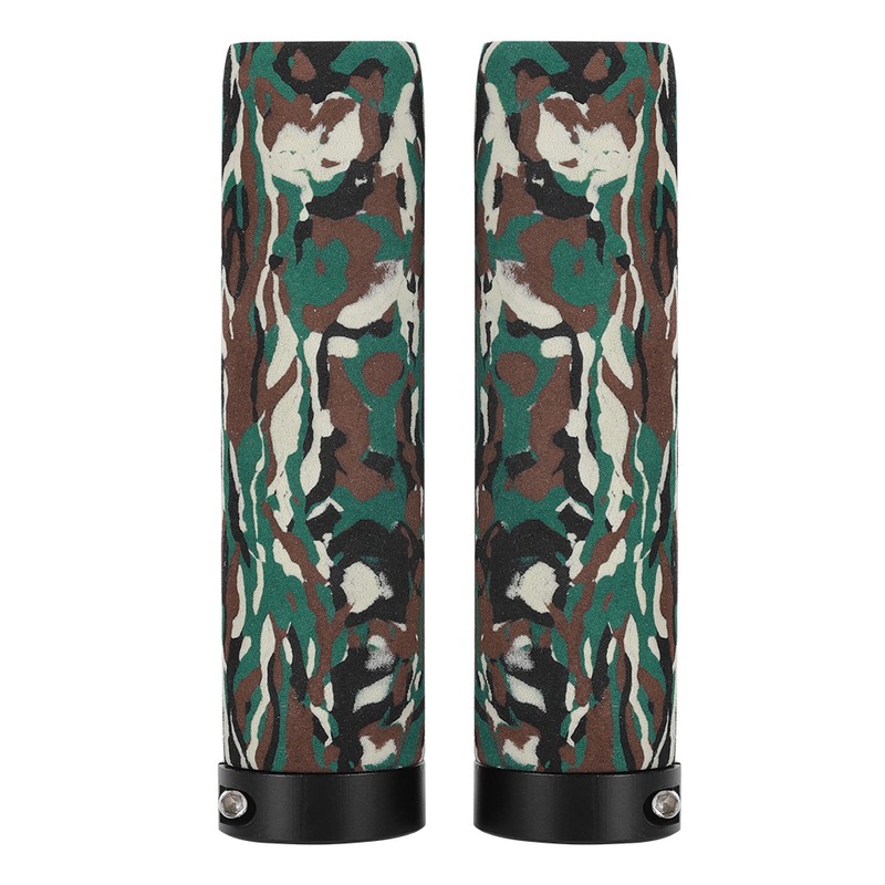 Bike High Density Sponge Handlebar Cover Camouflage Green Mountain Bicycle