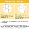 BSTPCOO Chicken Netting 25'x25' with 1" Mesh Nylon Bird Netting