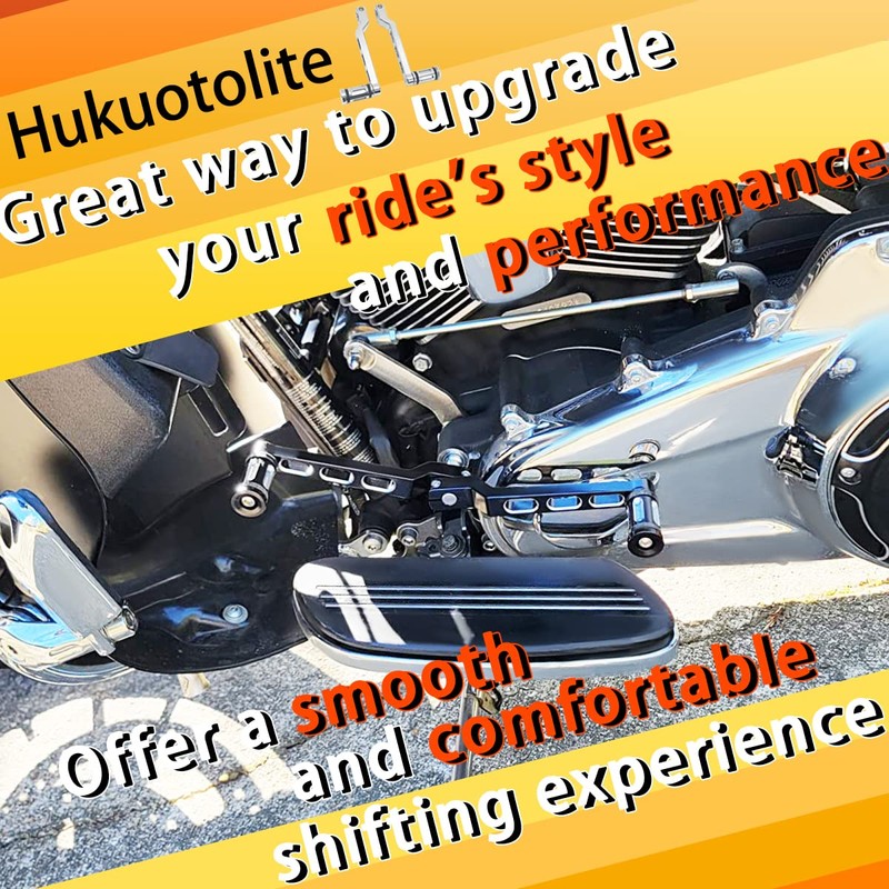 Hokuotolite Heel Toe Shift Pegs, Aluminum Front and Rear Levers
