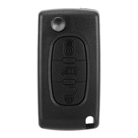 Car Key Shell Car Key Shell 3 Buttons Car Key Replacement Housing for Berlingo Display Partner