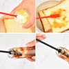 Espátula para frascos, 6 mini espátulas de última gota, reutilizables,