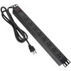 ElecVoztile PDU Rack Mount Power Strips with Surge Protector, 8