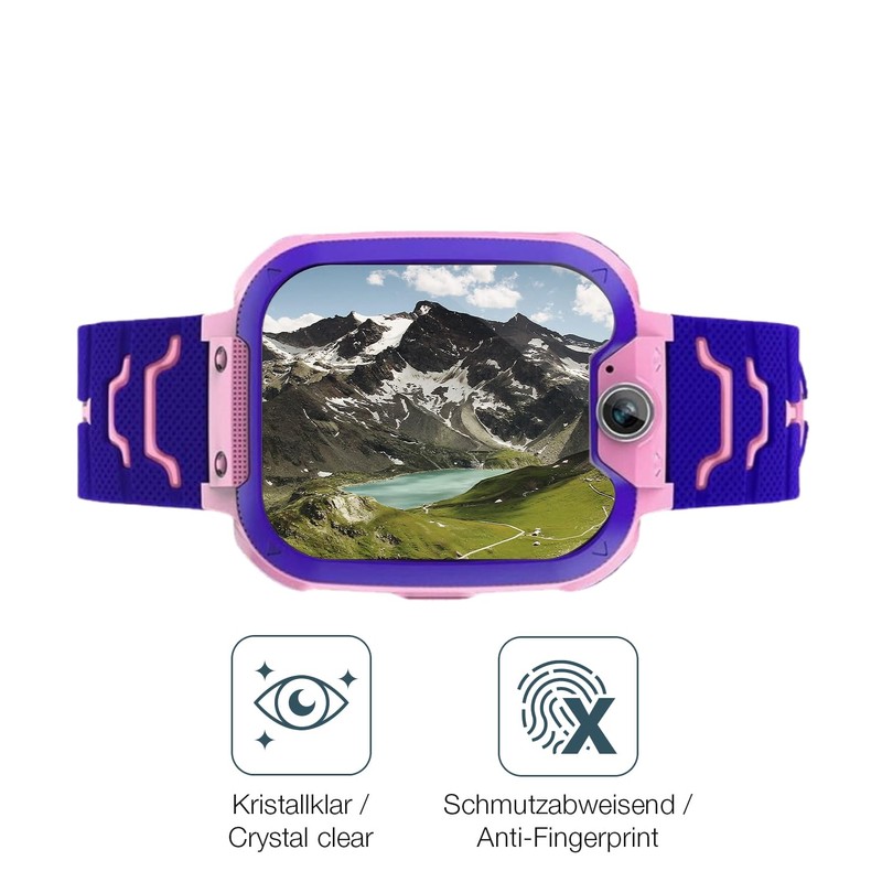 dipos I 2 x Screen Protector 9H Clear Compatible with