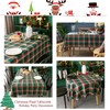 Buffalo Plaid Tablecloth Christmas Check Table Cloth Rectangular Table Cover