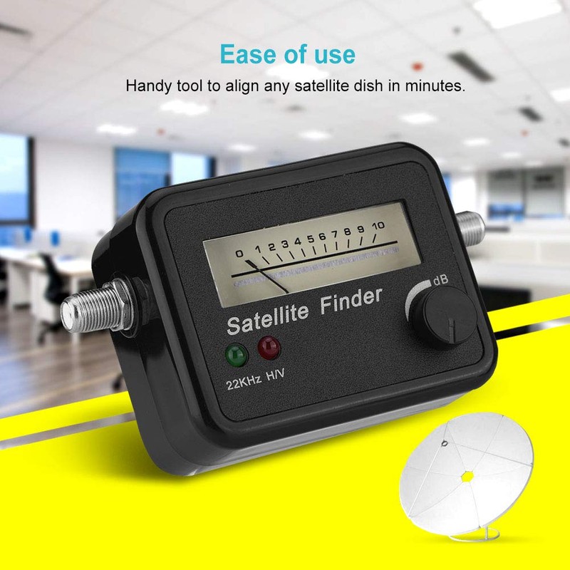 Campers Digital Satellite Signal Meter Finder 13-18V DC Satellite Finders