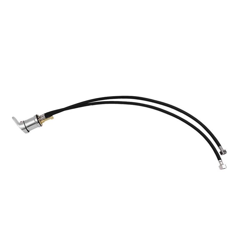 Hair Salon Shampoo Basin Hot Cold Double Control Faucet Switches