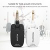 EC‑10 Wireless Guitar Audio Transmitter System Accessories 2.4GHz 6.35mm 24bit/48KBz