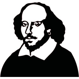 William Shakespeare: Buchstütze