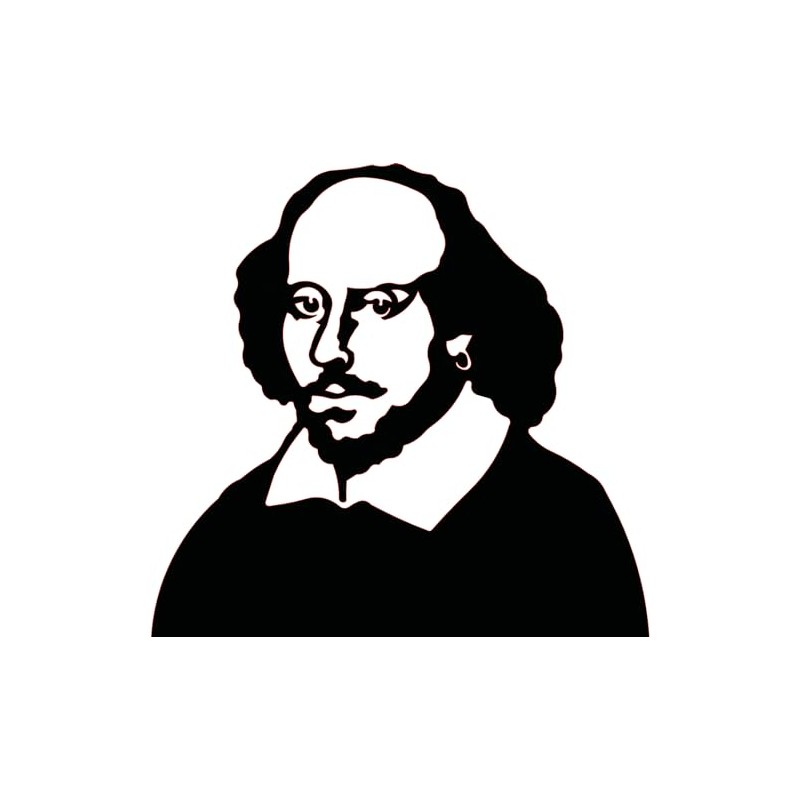 William Shakespeare: Buchstütze
