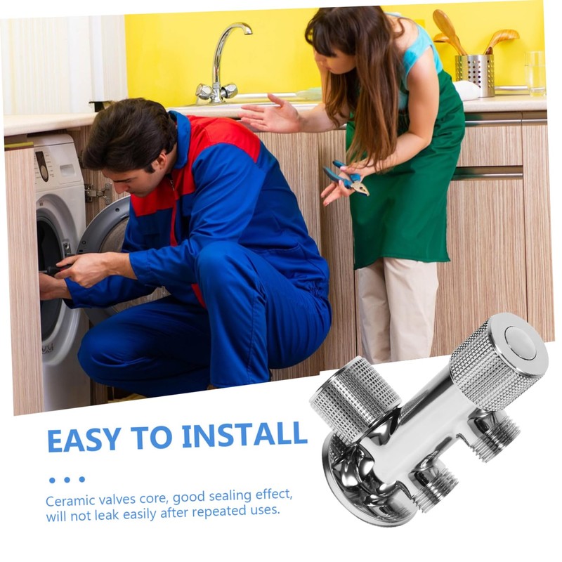 Operitacx Water Shut Off Valves Out Dual Use Faucet for