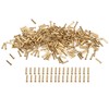500Pcs Hollow Rivet Brass Decorative Through Hole Excellent Corrosion Resistance