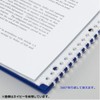 Lihit Lab N6482-8 File Clear Book, Interchangeable, A4, 30 Holes,